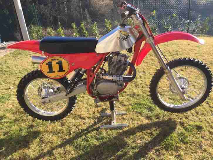 Honda XR500 CR Classic Enduro Twinshock Vintage Motocross mit Maico Teilen