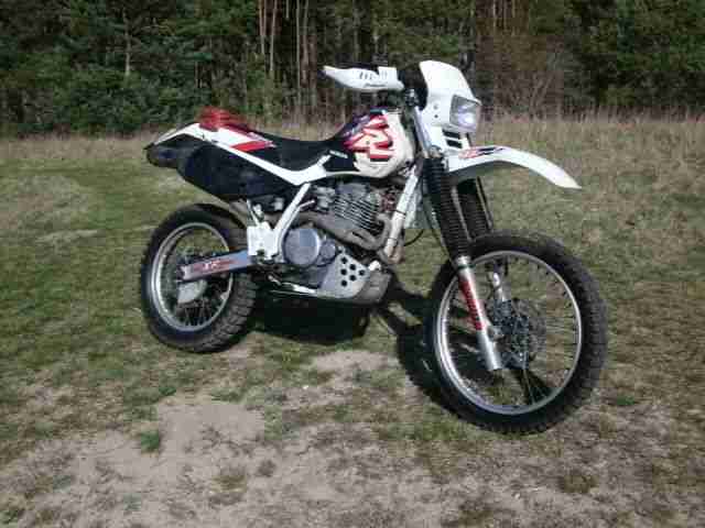 XR600R Sondermodell original Blackbird