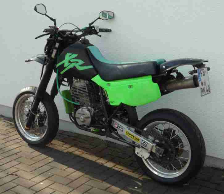 XR600R Umbau Supermoto