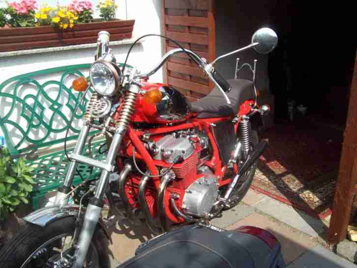 Honda cb750 four AME Chopper Motorrad