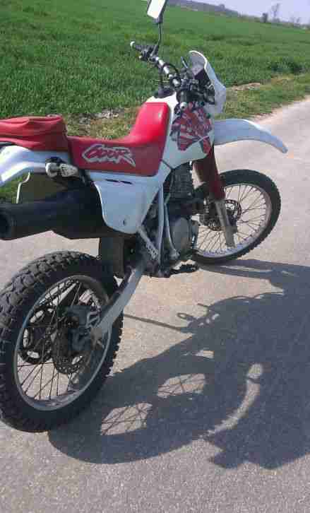 Honda xr 600 super moto Eintragung