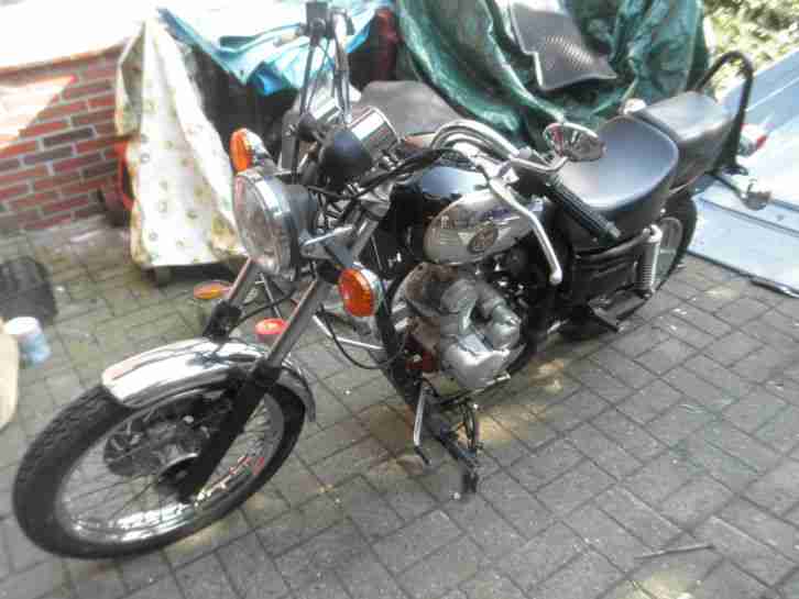 Horex Imperator 125 als 80 er Leichtkraftrad Motorrad Sammler Oltimer MZ Moped