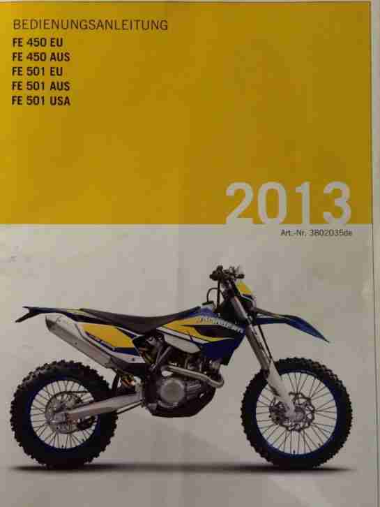 Husaberg 450 Neuwertig Motocross