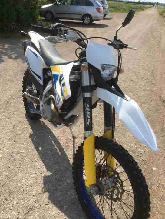 Husaberg FE 350 mit eingetragener voller