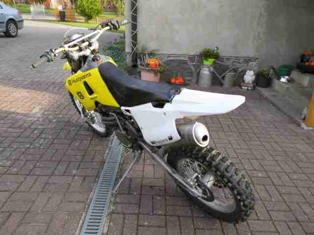 Husqvarna 610 / 58 Ps Vollcross mit Straßenzulassung und Zubehör