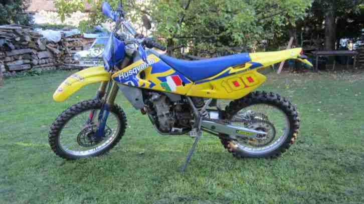 Husqvarna Te 450 mit offener Leistung im Brief !!!