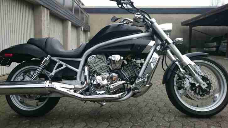 Hyosung Aquila GV 650 Chopper mit Harley UMBAU Ansehen!!!