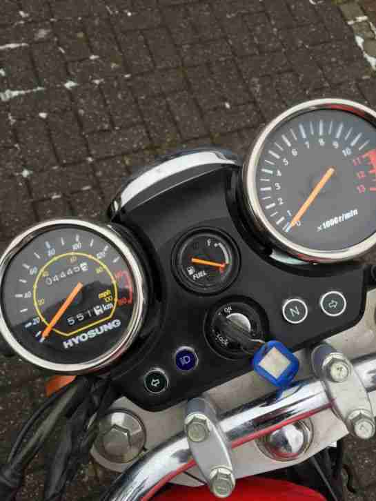 Hyosung GT 125ccm erst 4445 Km