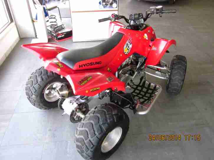 Hyosung TE 450 Quad ATV Straßenzulassung TÜV neu Ähnlich wie Triton oder Dinli