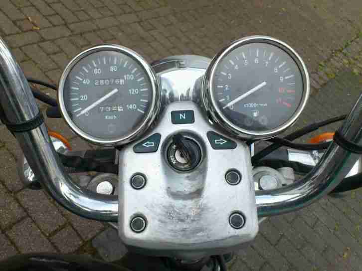 Hyosung ga 125 shopper moped mockick Motorrad 15 ps 10,5 kw mokick