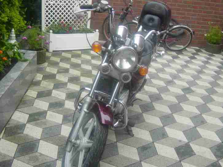 Hyosung ga125 cruise 2 mit originalkoffer