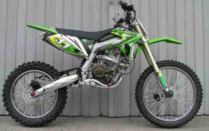 ICS CBF-31F Enduro Cross Dirt Bike 250cc 4 Takt Grün