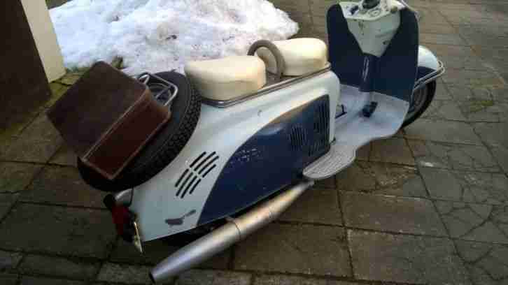 IWL Berlin SR 59, Wiesel ,Troll, Roller, Originallackierung Bj. 1959, Original