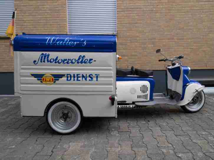 IWL Motoroller Lastendreirad einzigartig !!!