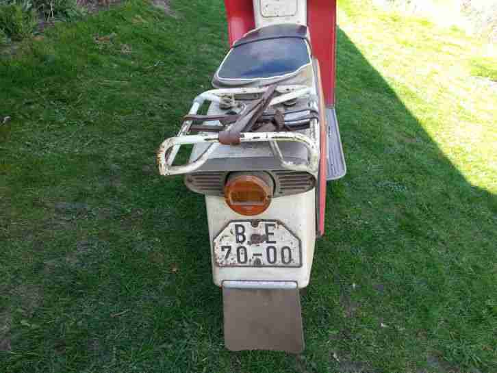 IWL TROLL Tourenroller Stadtroller DDR Original Scheunenfund BJ 1963 Berlin
