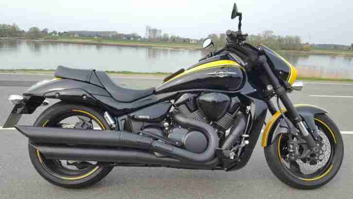 Intruder Suzuki VZR 1800 M black edition SW Gelb Motorrad 1Jahr Garantie Wie NEU