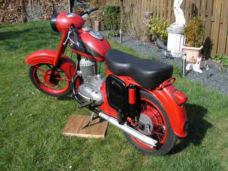 JAWA 175 Doppelsport - Motorrad ,Oldtimer Jawa 175 cm an Baujahr 1957 siehe Bl