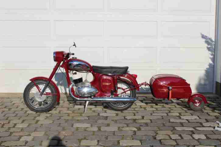 JAWA 350 / 360 (1973) + PAV40 (1966) - restauriert