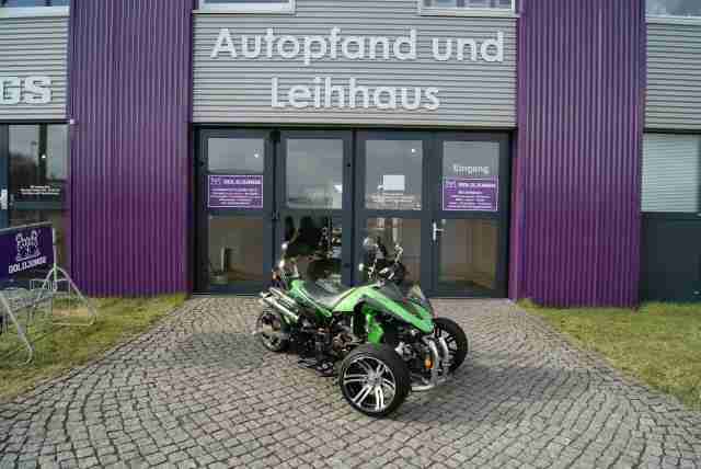 JING LING QUAD JLA-932 Trike 250ccm³ Chrom 45km/h 3 Räder Cross Motorrad