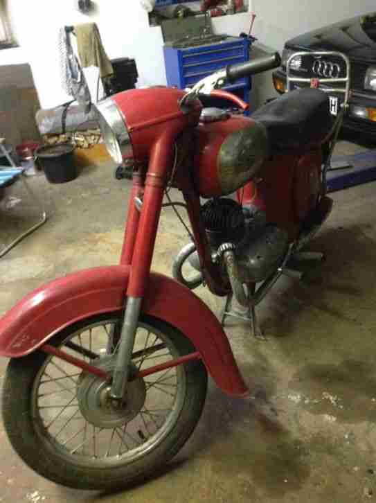 Jawa 125 ccm, Typ 355, mit Papiere, DDR,