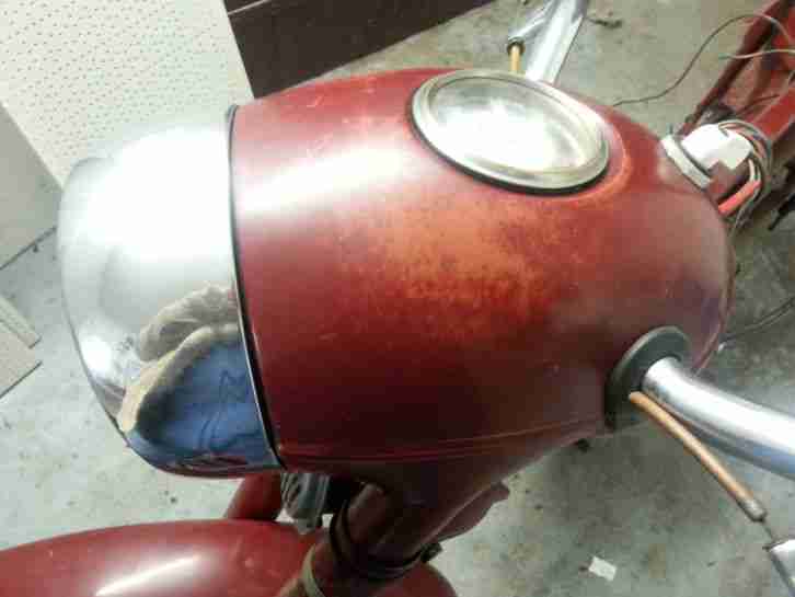 Jawa 175 und Simson Spatz, zur Restauration