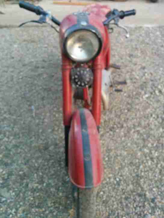 Jawa 250 Bj 1958 Abholung PLZ 93309 Scheunenfund