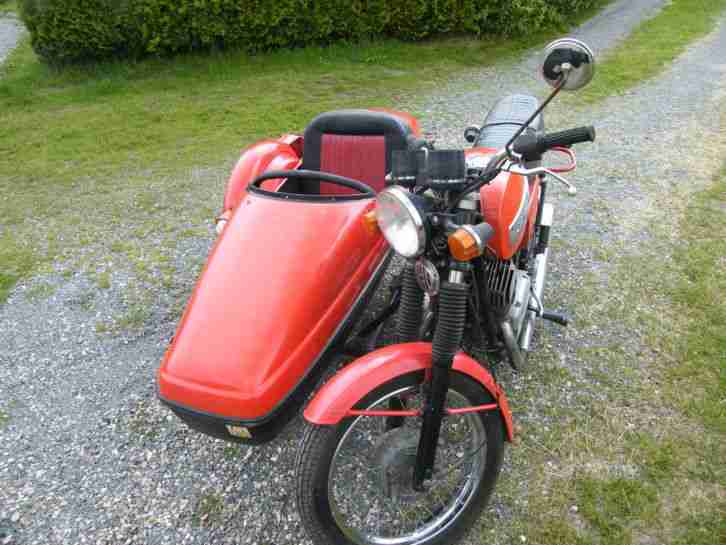 Jawa 350 Typ 638 Gespann Velorex Typ 562