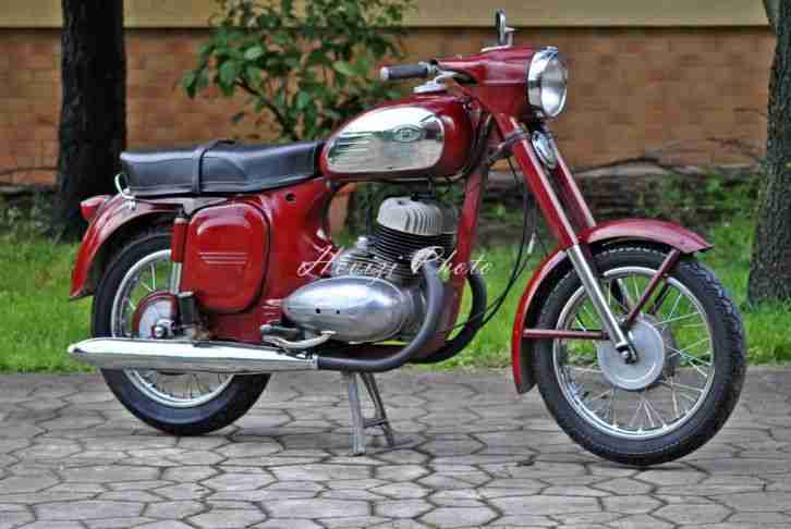 Jawa 350 zum restaurieren, Originallackierung