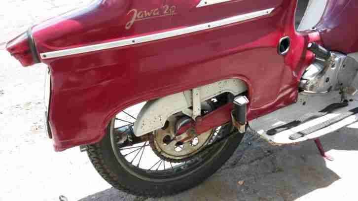 Jawa 50 Typ 20 Originallack, Fahrbereit mit Papieren