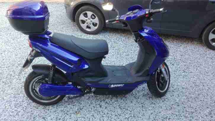 Jonway Elektromoped, Blau, 140 kg, 1260 km,