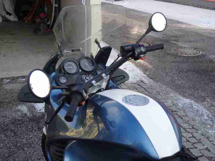 K1200RS, 130 bzw. 98 PS, Verschleißteile neu, Superbikelenker, tiefe Rasten