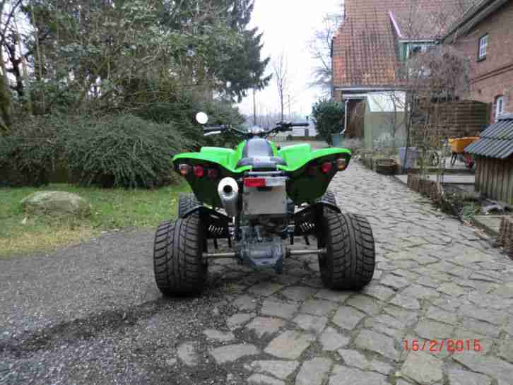 KAWASAKI KFX 700 STRASSE! 730CCM!