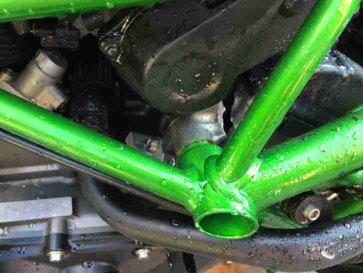 KAWASAKI NINJA H2 2015 KOMPRESSOR HAWARIE BESCHÄDIGT UNFALL