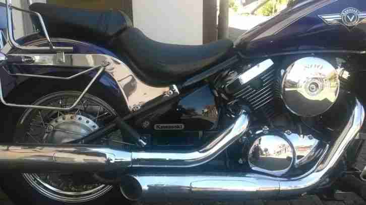 KAWASAKI VN 800 Classic ## Motorrad, Bike, Farbe: lila, TÜV bis 04/2018 ## WOW!