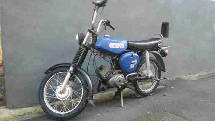 KAWASAKI VN750 BASTLERFAHRZEUG BOBBER CUSTOM BAUJAHR 1986