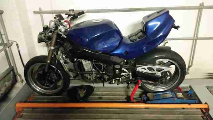 KAWASAKI ZXR L BAUJAHR 1993 72 KW BLAU MOTORRAD