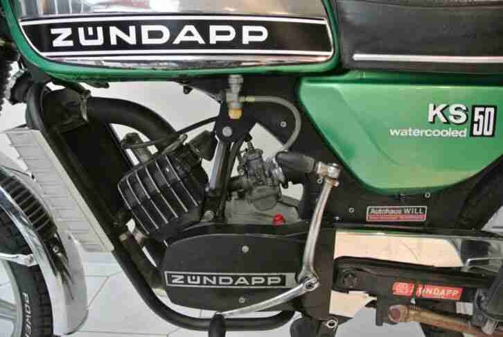 KLASSIKER Zündapp KS 50 watercooled, KKR 6,25 PS, BJ 1977