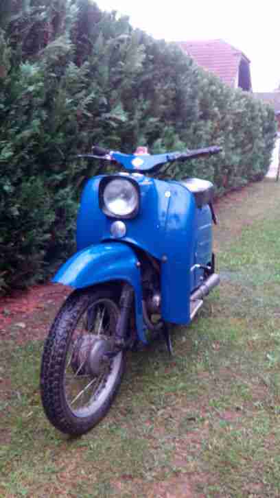 KR51/1, Schwalbe, Simson, Moped, blau
