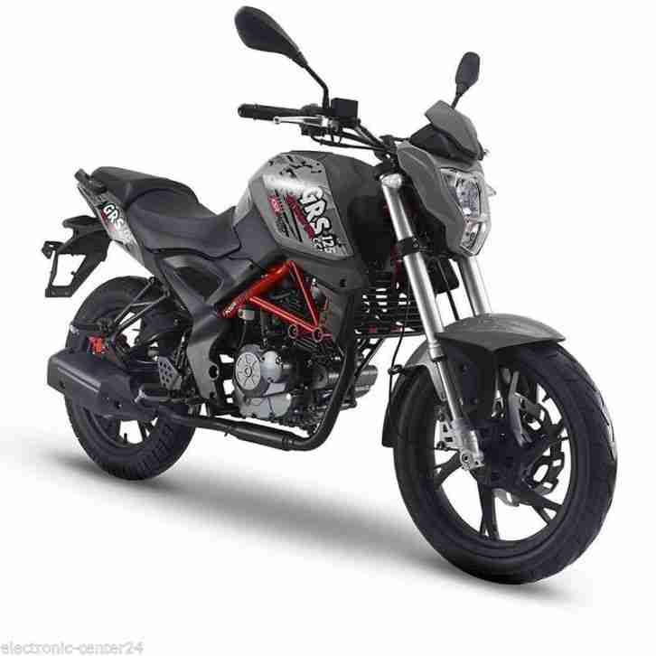KSR GRS 125 fahrfertig montiert