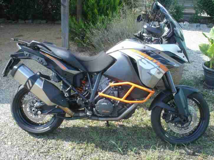 KTM 1190 Adventure,silber,13221Km,Navi,2Koffer,Tankrucksack,3Schilder,2Sitzbänke
