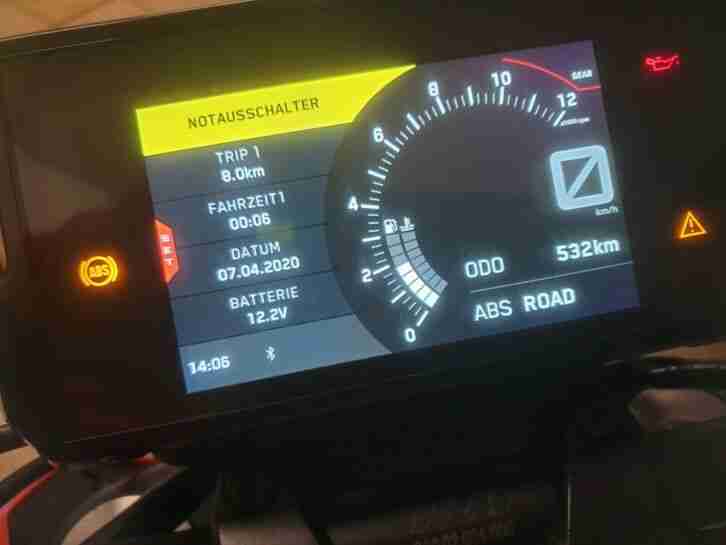 125 Duke ABS Neuzustand mit erst 532 KM