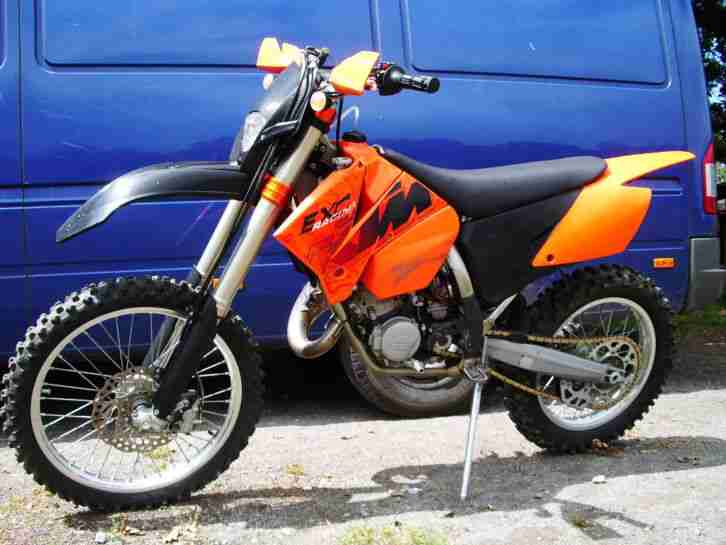 KTM 125 EXC ´05 Hard Enduro, keine FACTORY, nie SUPERMOTO, keine Strasse !!