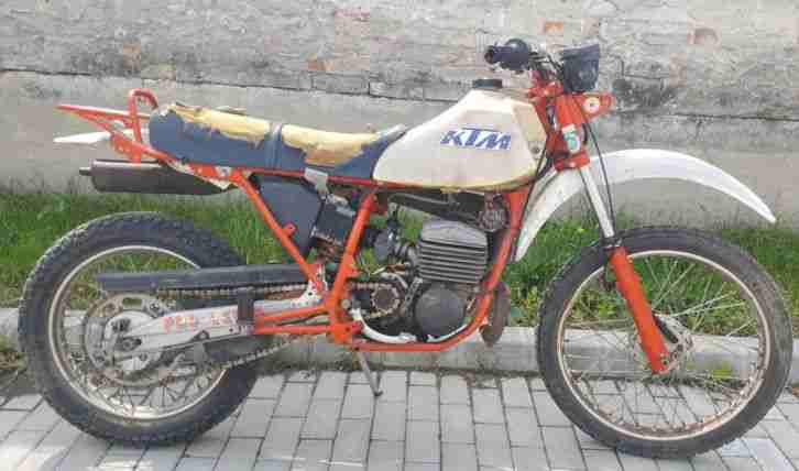 KTM 125 Enduro Bj. 1982