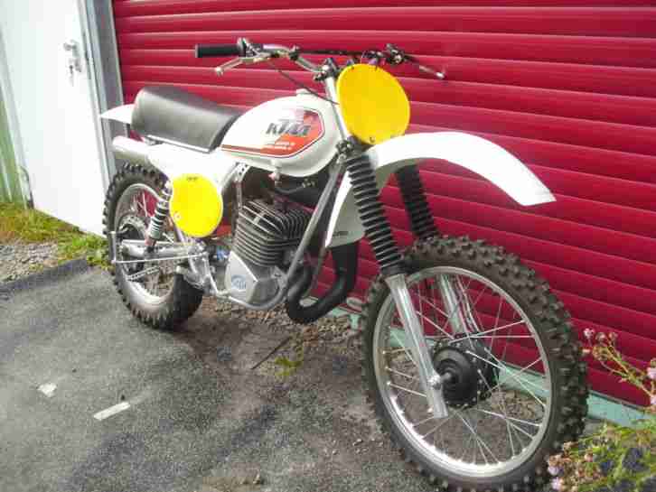 KTM 125 MC , Bj.`77, 26 PS, Oldtimer, teilrestauriert!!