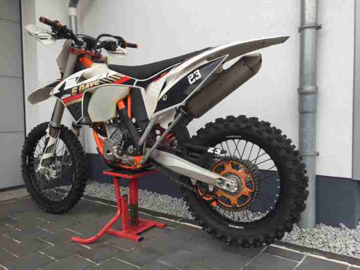 KTM 350 EXC-F Six Days 2013 nur 17,7 h gelaufen