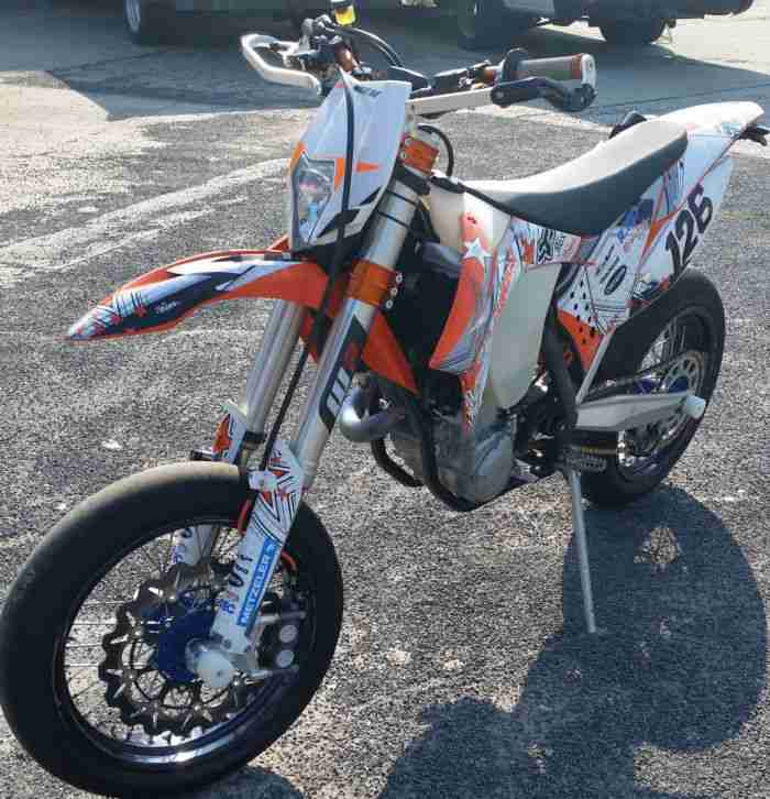 KTM 450 SMR/ EXC 2012 mit Strassenzulassung