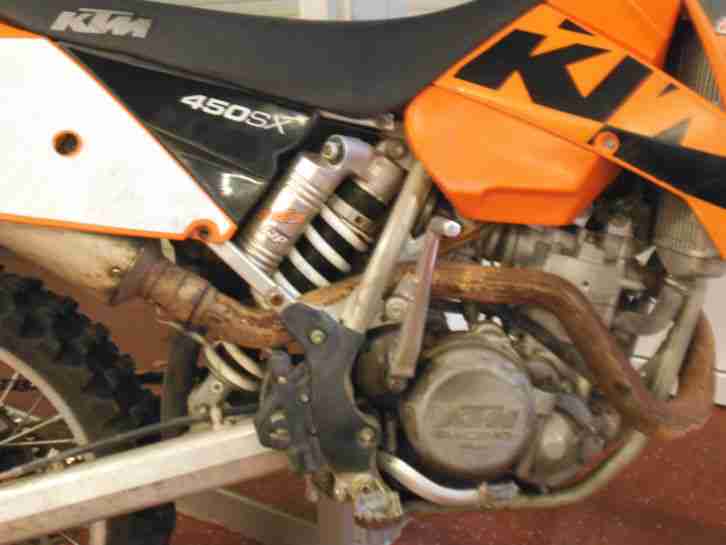 KTM 450 SX,Red Bull Racing,Magnesium Motor, Motocross,Bastler,Vintage!Nachlass!!