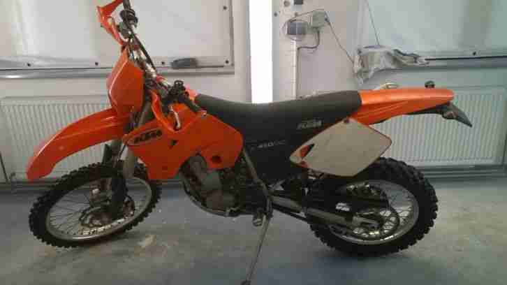 ++ KTM 450 exc Motor neu überholt Sportauspuff ++