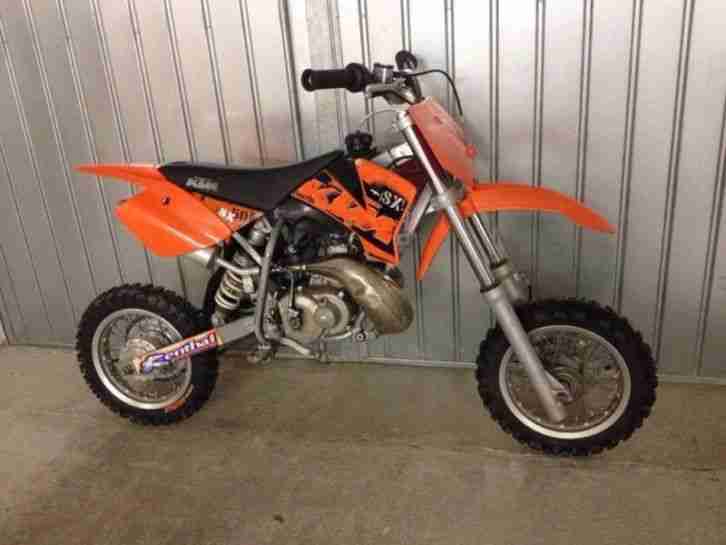 KTM 50 SX Senior Kinder Cross Moped Motocross Minibike Supermoto 65 85 125 250