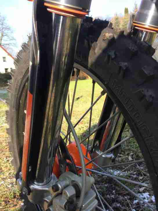 KTM 520 EXC super Zustand, top gepflegt, mit Akrapovice, keine SX-F